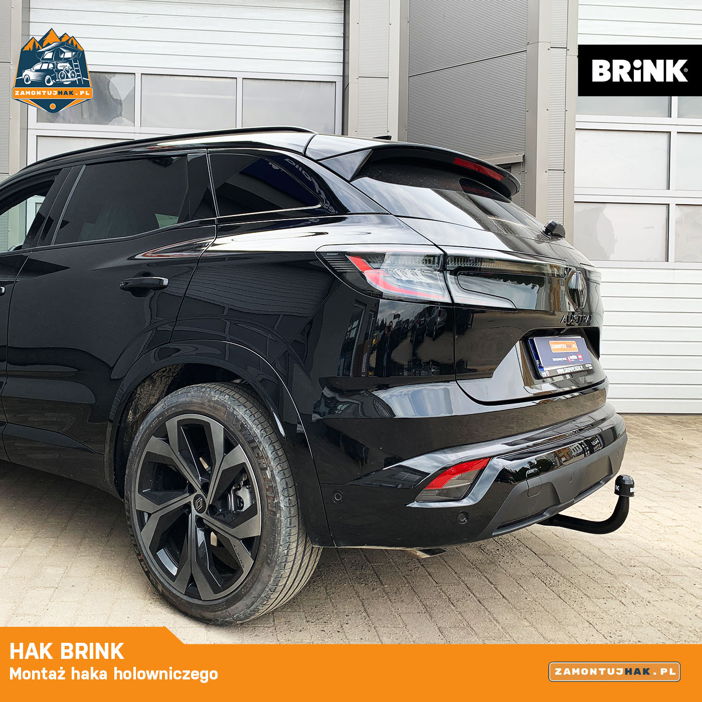 montaż haka brink Renault Austral